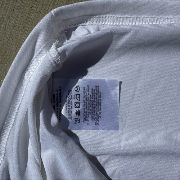 San Francisco 49ers Nike Dri Fit Tee “11 On Flag” White & Red NFL Official Sz XL - Picture 6 of 8